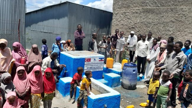 Etiyopya – Şehit Mehmet Ali Horoz Adına Su Kuyusu Faaliyeti