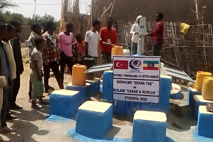Etiyopya Addis Ababa – Zehra Taş ve Kızları Adına Su Kuyusu Faaliyeti