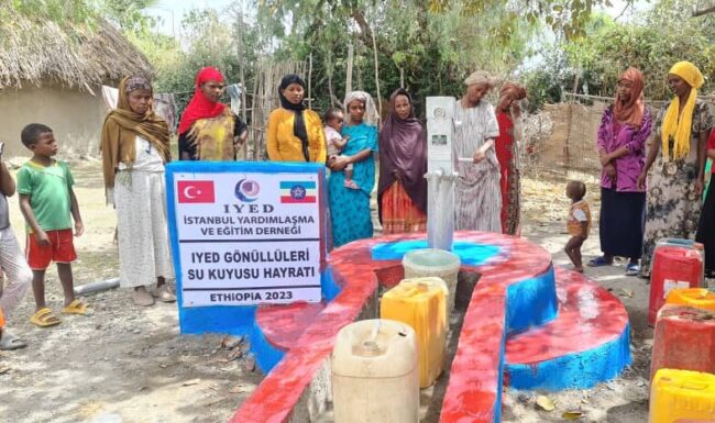 Etiyopya Harar – İYED Gönüllüleri Su Kuyusu Hayratı