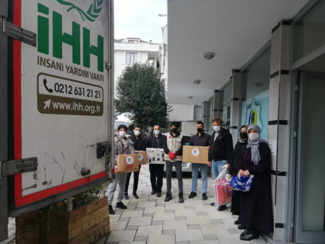 Filistin’e Yardım Kolisi Gönderimi